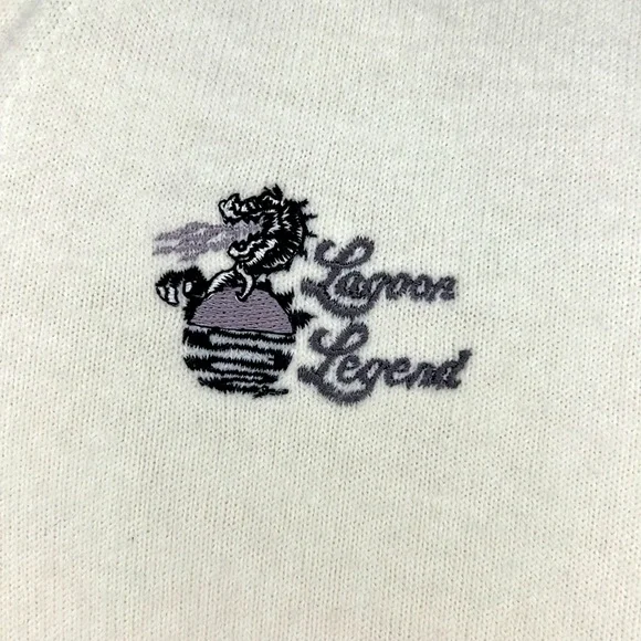 IZOD Club Golf Sweater Lagoon Legend 100% Orlon Acrylic